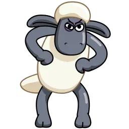 Shaun the Sheep sticker 6