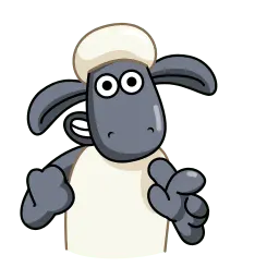 Shaun the Sheep sticker 7