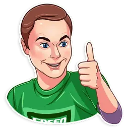 Шелдон Купер sticker 3
