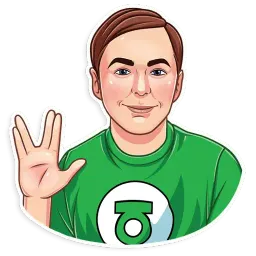 Шелдон Купер sticker 5