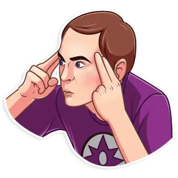 Шелдон Купер sticker 7