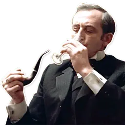 Шерлок Холмс sticker 7