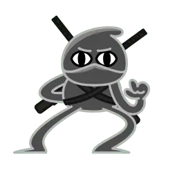 Shinobi Assassin sticker 2