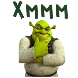 Шрек sticker 9