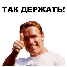 Шварценеггер sticker 11