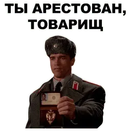 Шварценеггер sticker 10