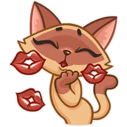 Siamese Kitty sticker 2