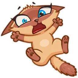 Siamese Kitty sticker 4