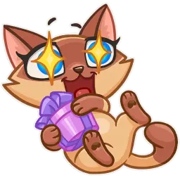 Siamese Kitty sticker 5