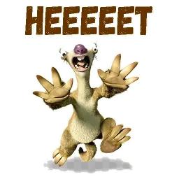 Ленивец Сид sticker 4