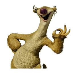 Ленивец Сид sticker 8