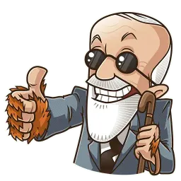 Sigmund Freud sticker 3