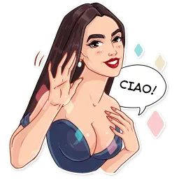 Моника Беллуччи sticker 5