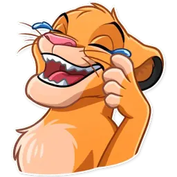 Симба Telegram sticker pack