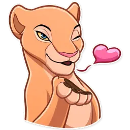 Симба sticker 2