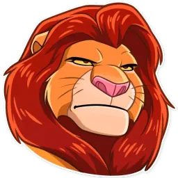 Симба sticker 11