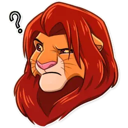 Симба sticker 12