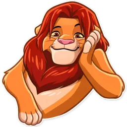 Симба sticker 6