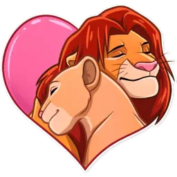 Симба sticker 10