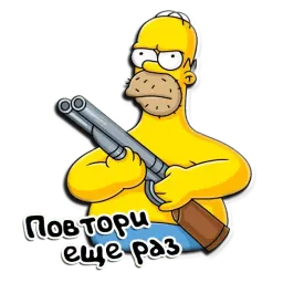 Симпсоны sticker 11