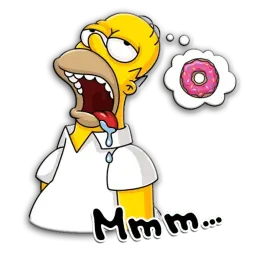 Симпсоны sticker 4