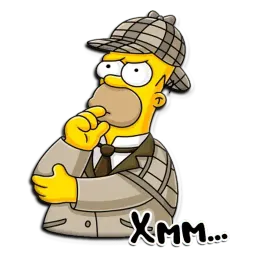 Симпсоны sticker 6