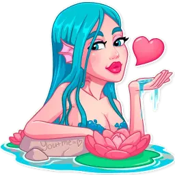Русалочка sticker 2