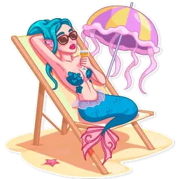 Русалочка sticker 12