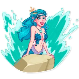 Русалочка sticker 6
