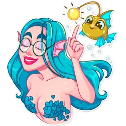 Русалочка sticker 7