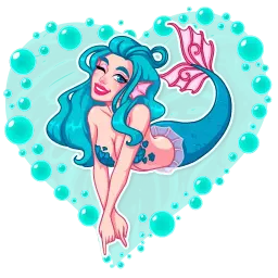 Русалочка sticker 8