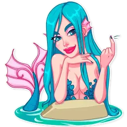 Русалочка sticker 9