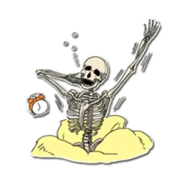 Skeleton Bob / By OsmerOmar sticker 11