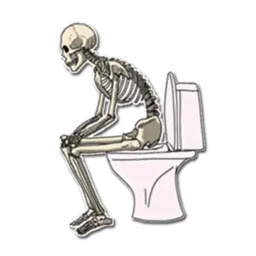Skeleton Bob / By OsmerOmar sticker 12