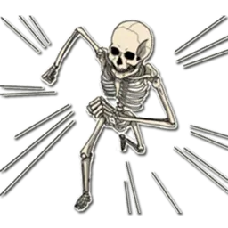 Skeleton Bob / By OsmerOmar sticker 5
