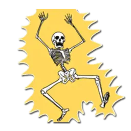 Skeleton Bob / By OsmerOmar sticker 8