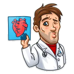 Skeptical Doc sticker 2