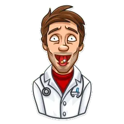Skeptical Doc sticker 5