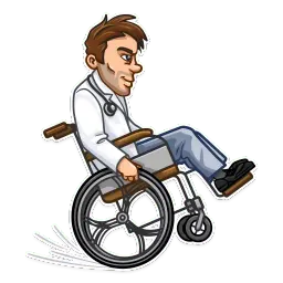 Skeptical Doc sticker 10