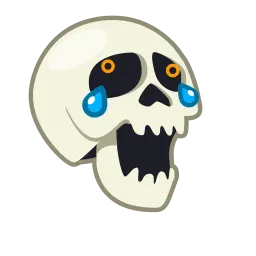 Череп sticker 1