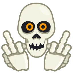 Череп sticker 9