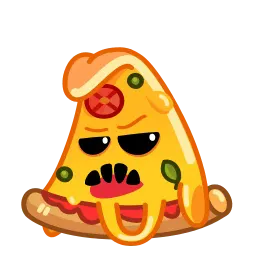 Кусочек пиццы sticker 12