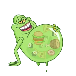 Лизун sticker 10
