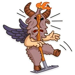 Sly Baphomet sticker 7