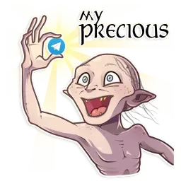Gollum sticker 12