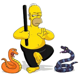 Симпсоны sticker 8