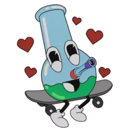 Бонг sticker 4