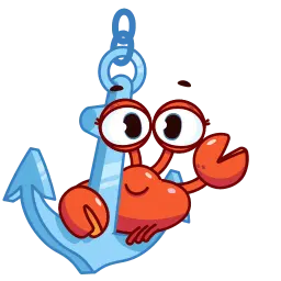 Краб Снаппи sticker 3