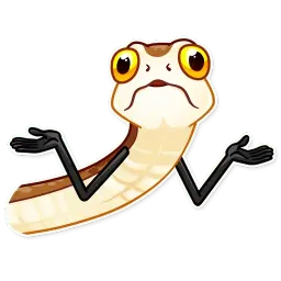 Змея Снэки sticker 8