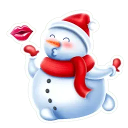 Снеговичок Telegram sticker pack